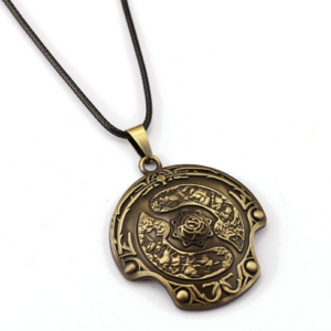 DOTA 2 Immortal Aegis Champion Shield Necklace